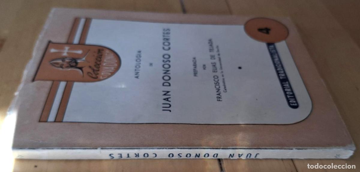 Libros: Juan Donoso Cort&eacute;s - ANTOLOG&Iacute;A - Foto 1