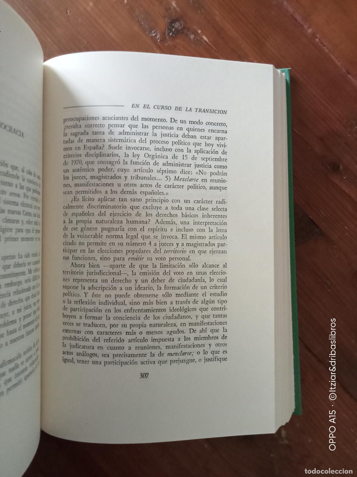 Libros: Jos&eacute; Mar&iacute;a Gil Robles - UN FINAL DE JORNADA 1975 - 1977 - Foto 2