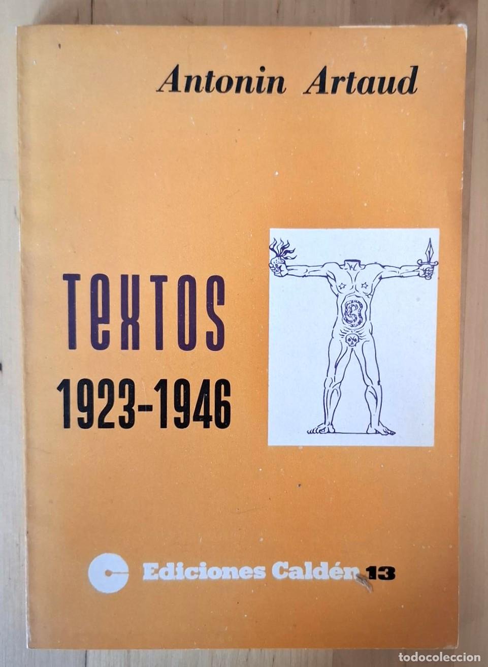 Libros: Antonin Artaud - TEXTOS 1923-1946 - Foto 1
