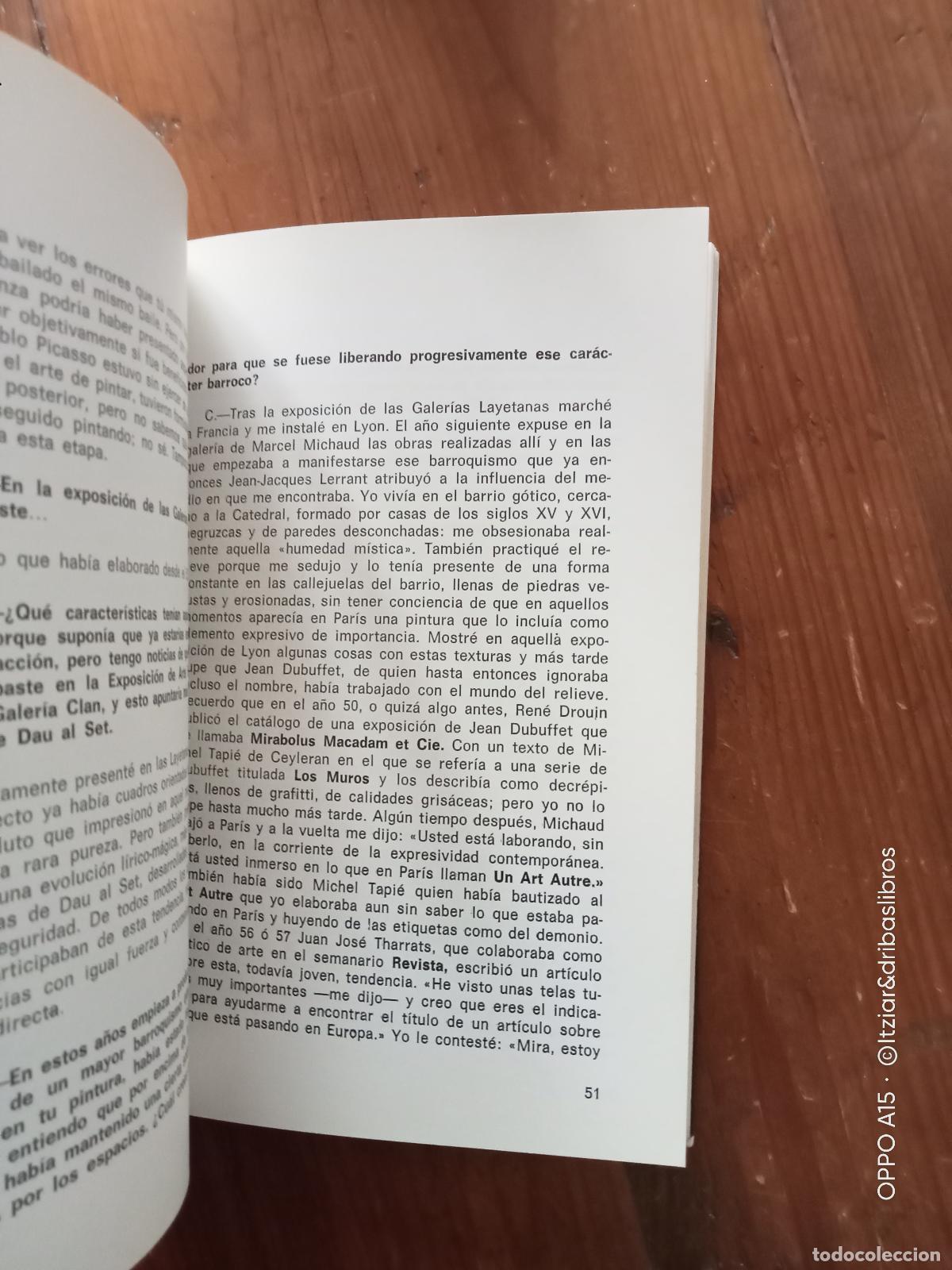 Libros: Paloma Chamorro - CONVERSACION CON CUIXART - Foto 2
