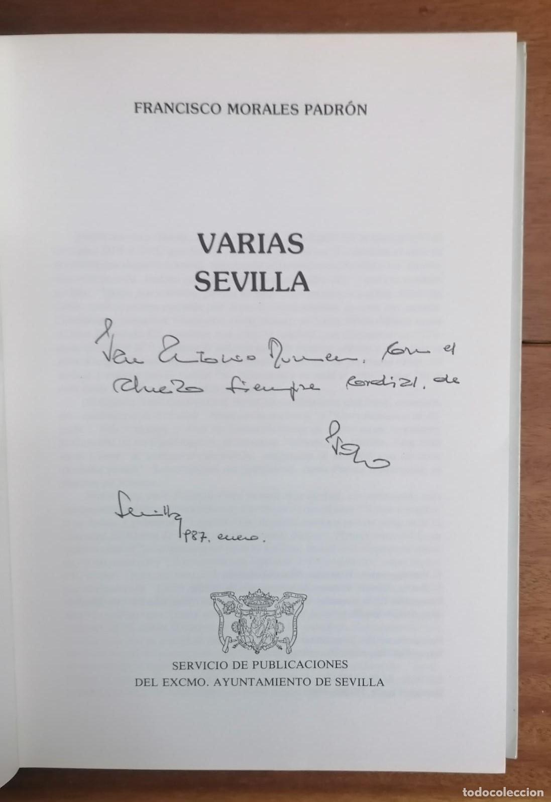 Libros: Francisco Morales Padr&oacute;n - VARIAS SEVILLA - Foto 2