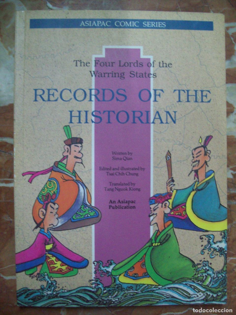 Libri di seconda mano: Qian, Sima - RECORDS OF THE HISTORIAN. THE FOUR LORDS OF THE WARRING STATES