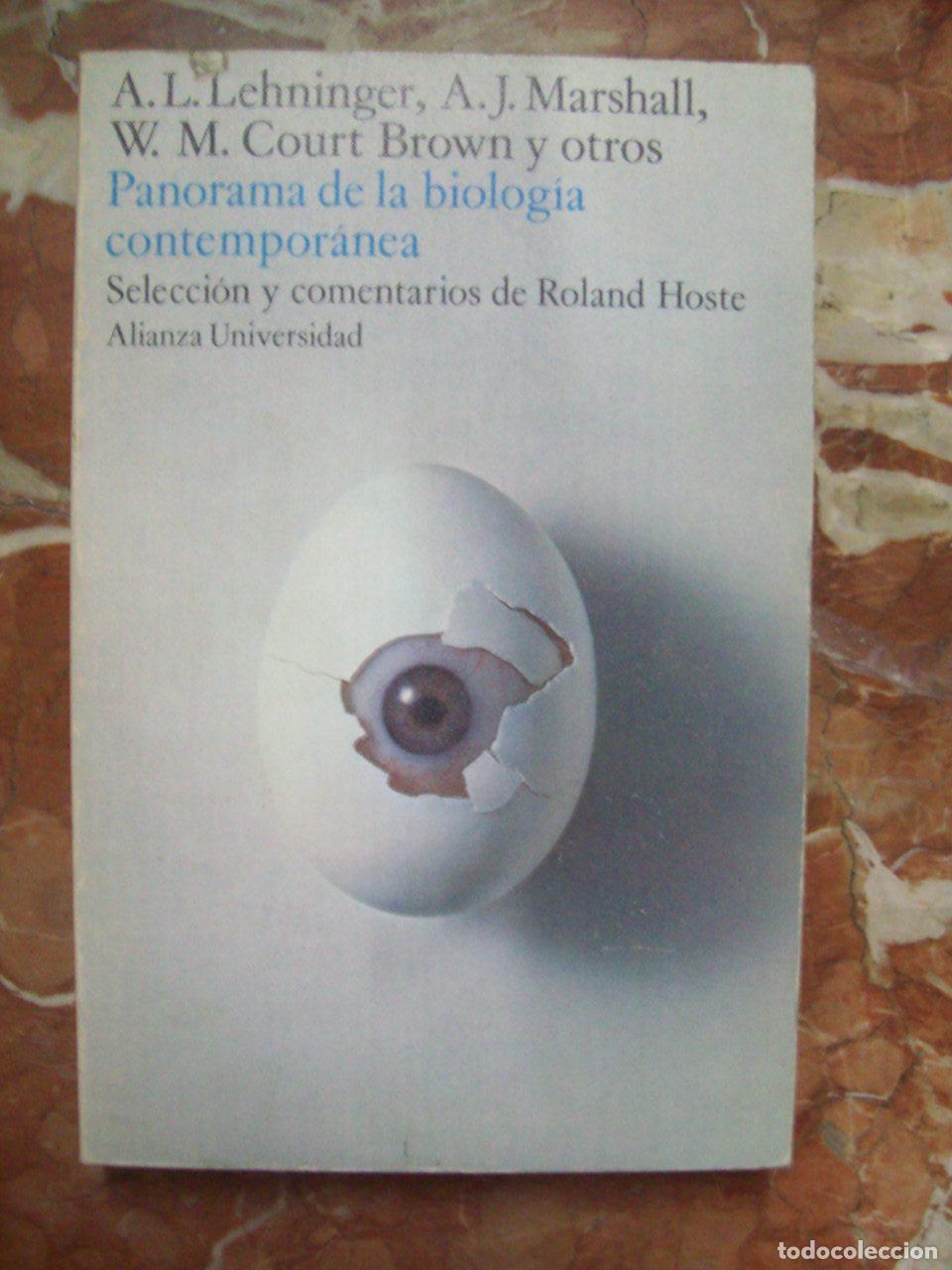Libri di seconda mano: Lehninger, Marshall, Court Brown y otros - PANORAMA DE LA BIOLOG&Iacute;A CONTEMPOR&Aacute;NEA