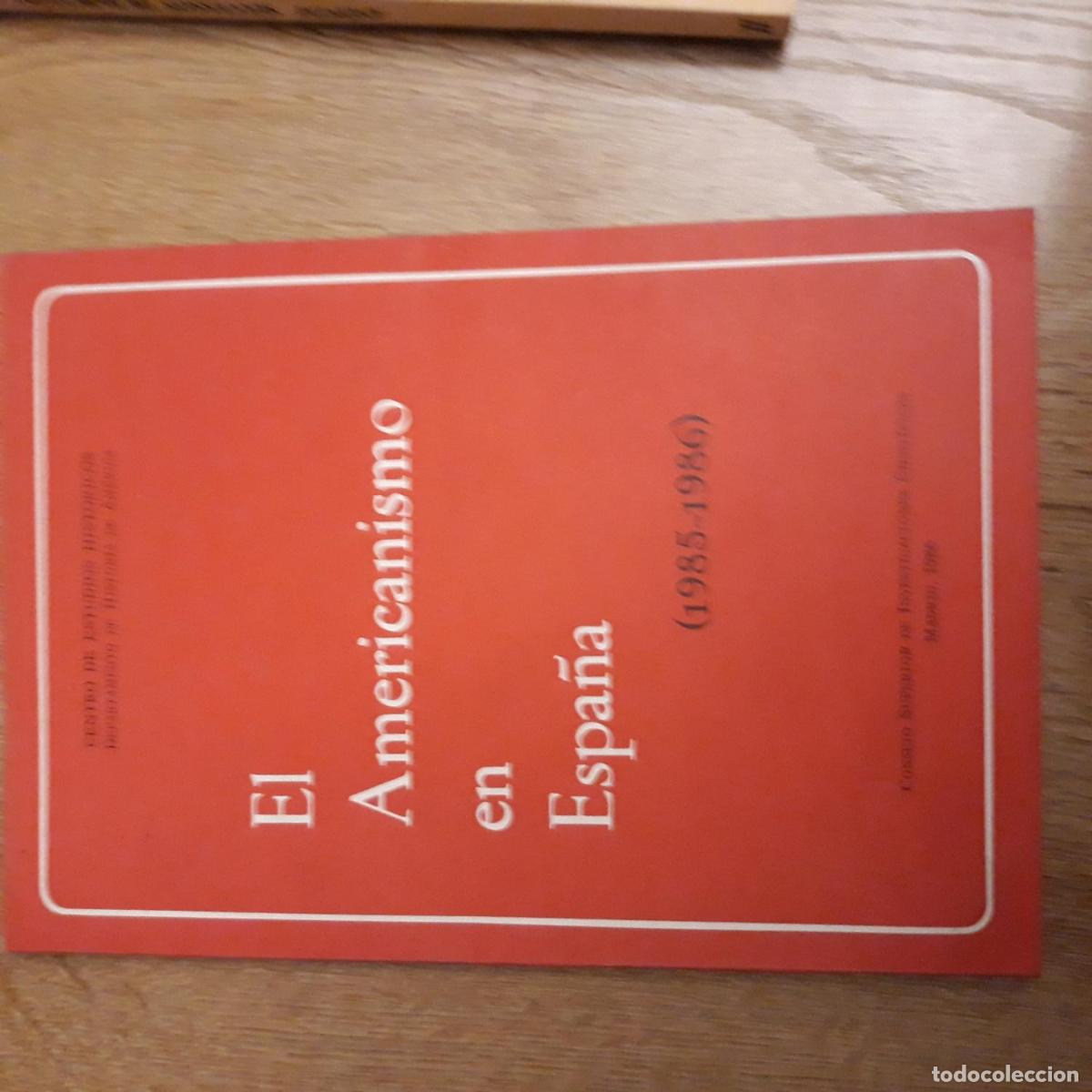 Libri di seconda mano: Hilton, Sylvia L. - EL AMERICANISMO EN ESPA&Ntilde;A: BIBLIOGRAF&Iacute;A, 1985-1986