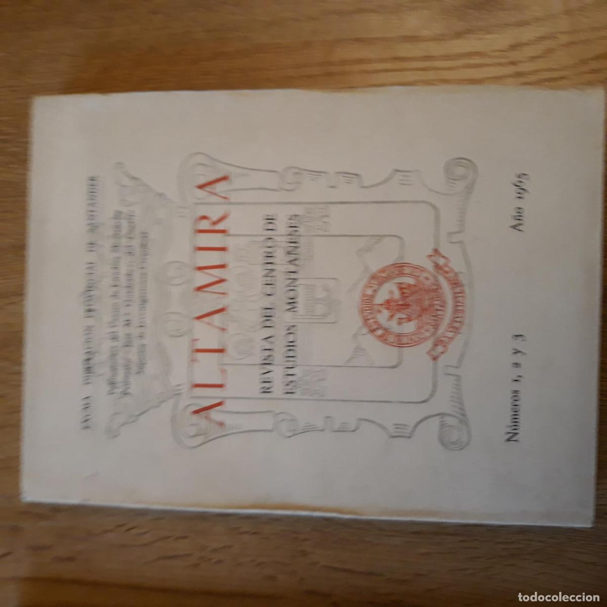 Libros: VV.AA. - ALTAMIRA. REVISTA DEL CENTRO DE ESTUDIOS MONTA&Ntilde;ESES. N&uacute;meros 1, 2 y 3