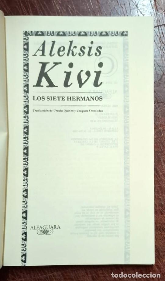 Libros: Kivi, Aleksis - LOS SIETE HERMANOS - Foto 3