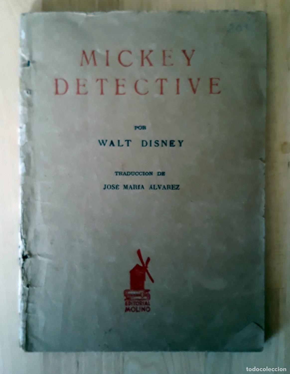 Libros: Walt Disney - MICKEY DETECTIVE - Foto 1