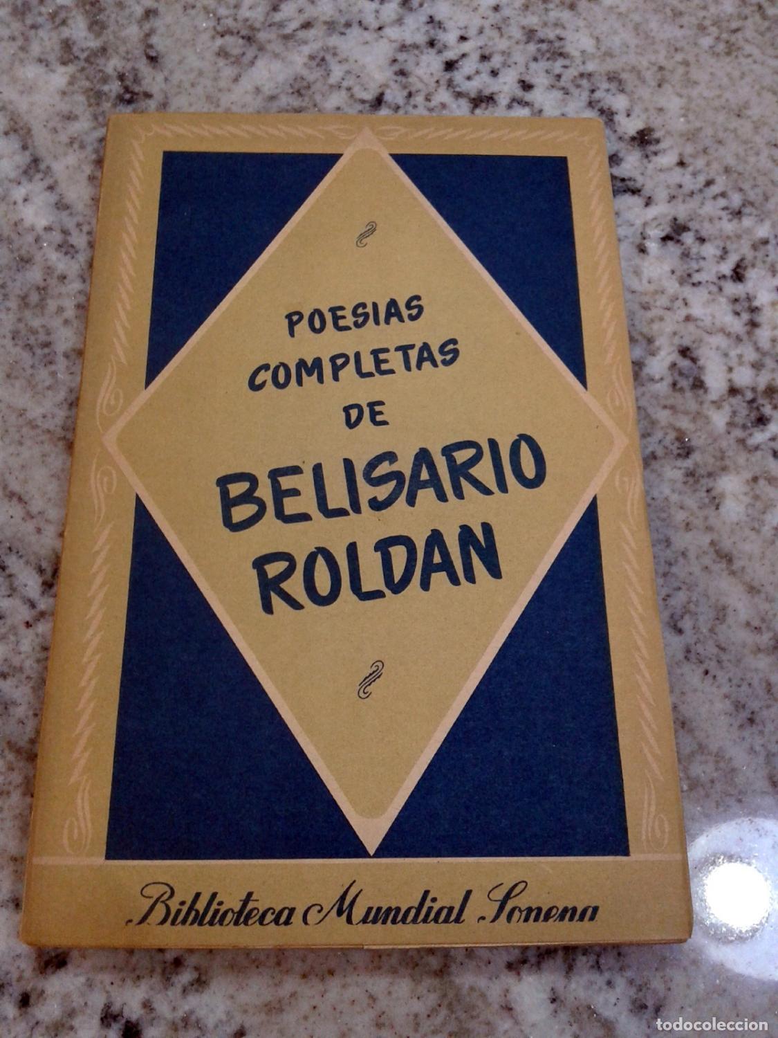 Libros: Belisario Roldan - POESIAS COMPLETAS - Foto 1