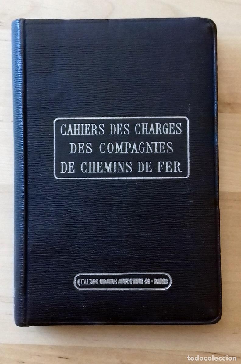 Libri di seconda mano: Pierre Blanc - RECUEIL DES CAHIERS DES CHARGES UNIFIES ADOPTEA PAR LES GRANDES COMPAGNIES DES CHEMIN