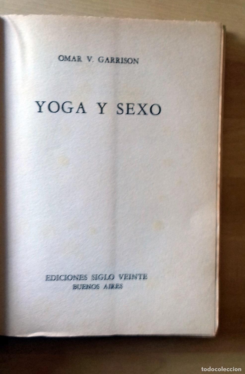 Libros: Omar V. Garrison - YOGA Y SEXO - Foto 2
