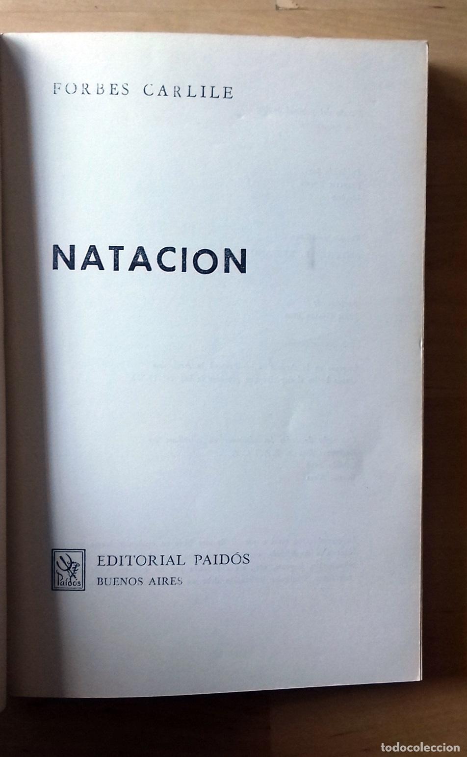 Libros: Forbes Carlile - NATACI&Oacute;N - Foto 2
