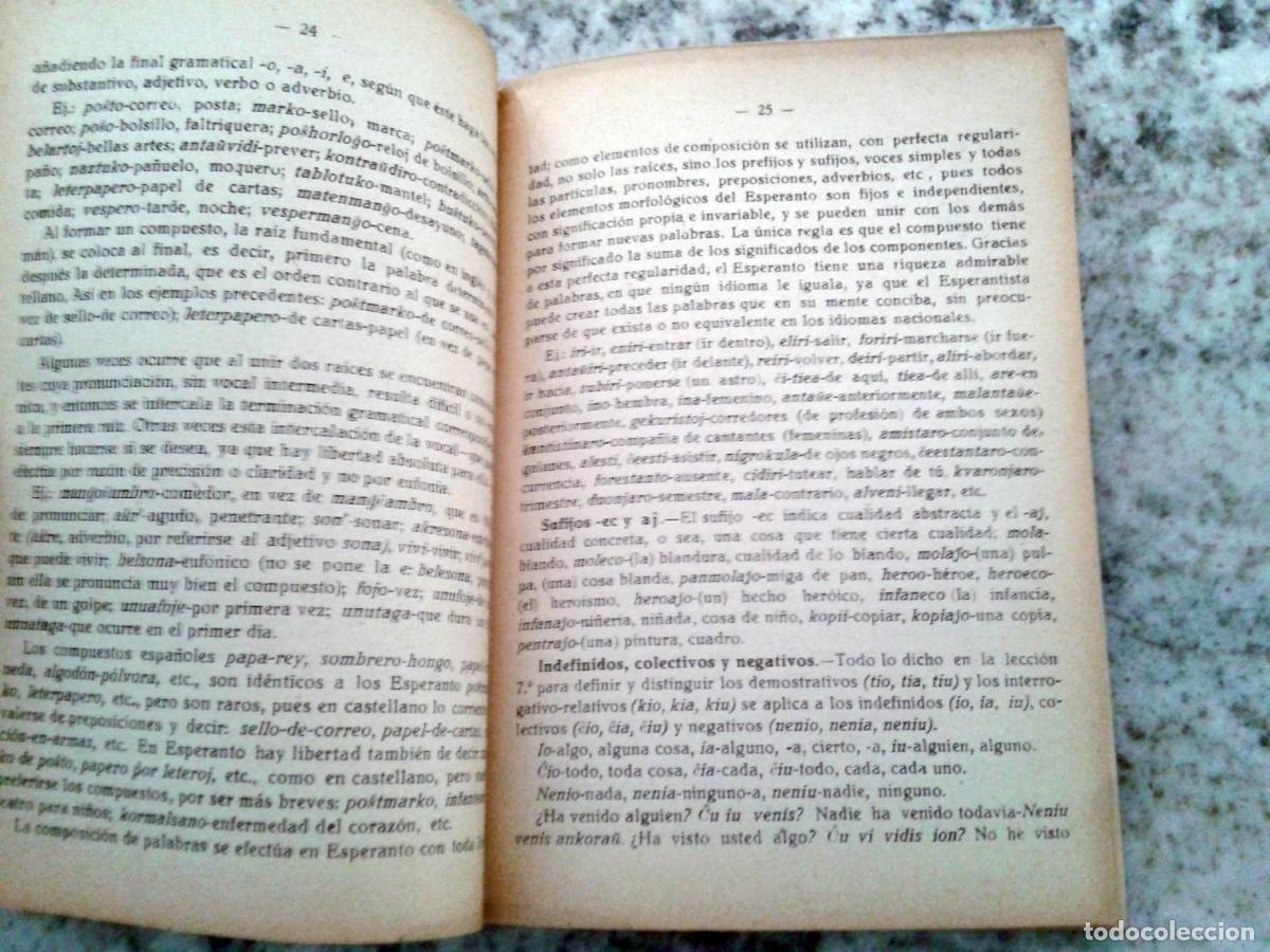 Libros: Rafael Inglada - EL ESPERANTO EN 20 LECCIONES - Foto 2