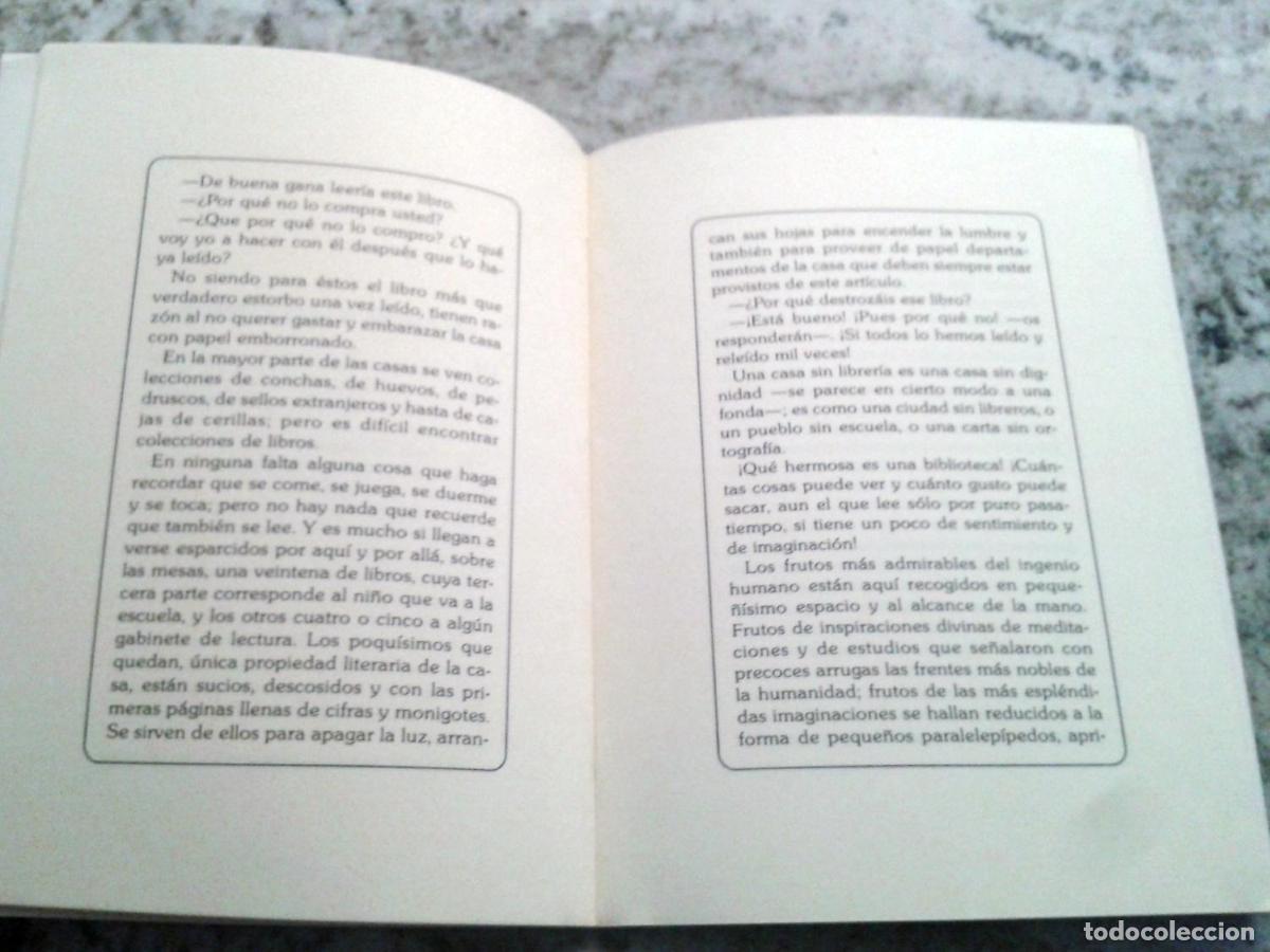 Libros: Edmundo de Amicis - EL AMOR A LOS LIBROS - Foto 2