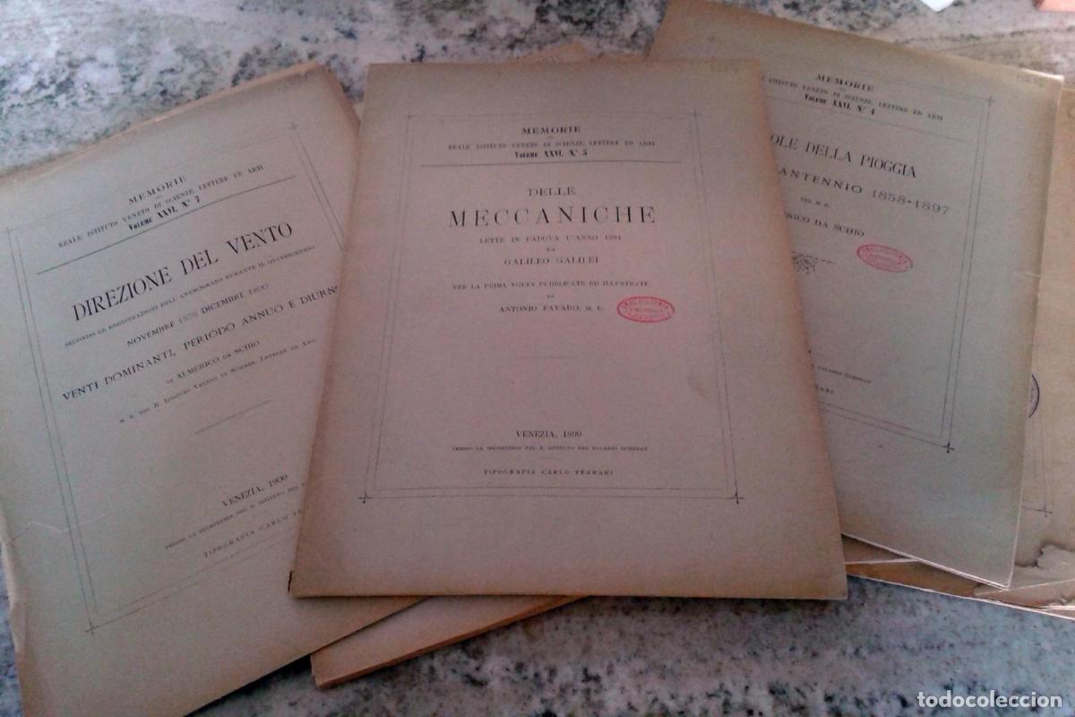 B&uuml;cher: MEMORIE DEL REALE ISTITUTO VENETO DI SCIENZE, LETTERE ED ARTI. Volume XXVI. -Periodo annuo della ven