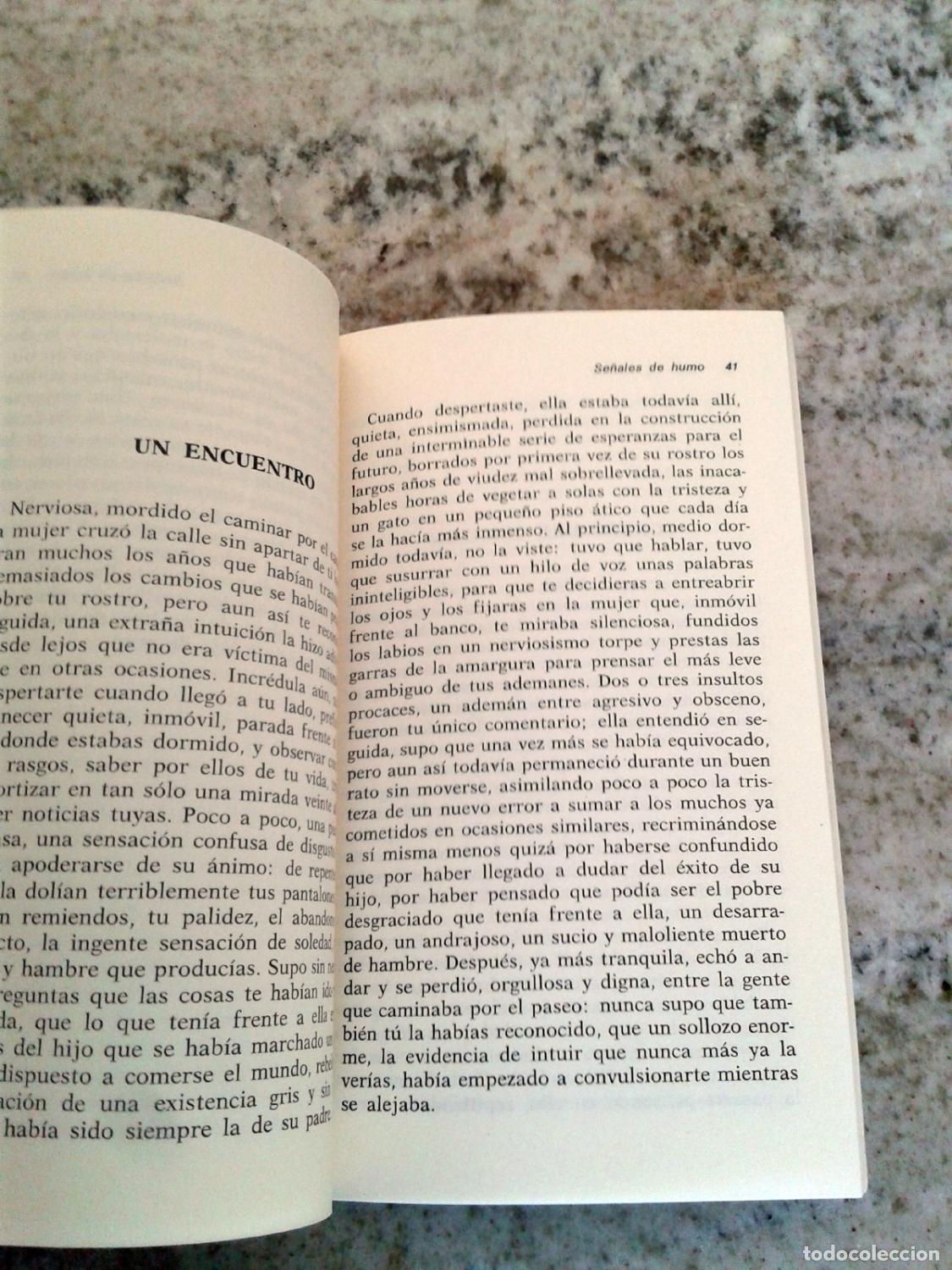Libros: Carlos Alfaro - SE&Ntilde;ALES DE HUMO - Foto 2