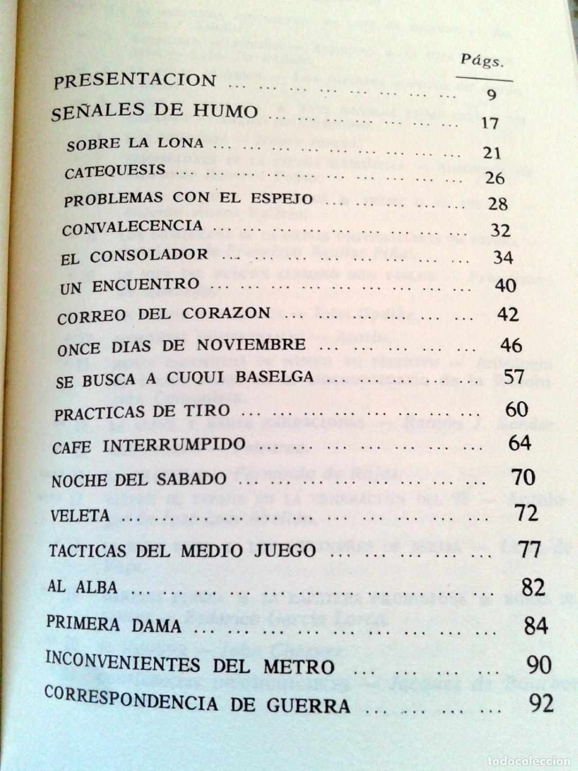 Libros: Carlos Alfaro - SE&Ntilde;ALES DE HUMO - Foto 4