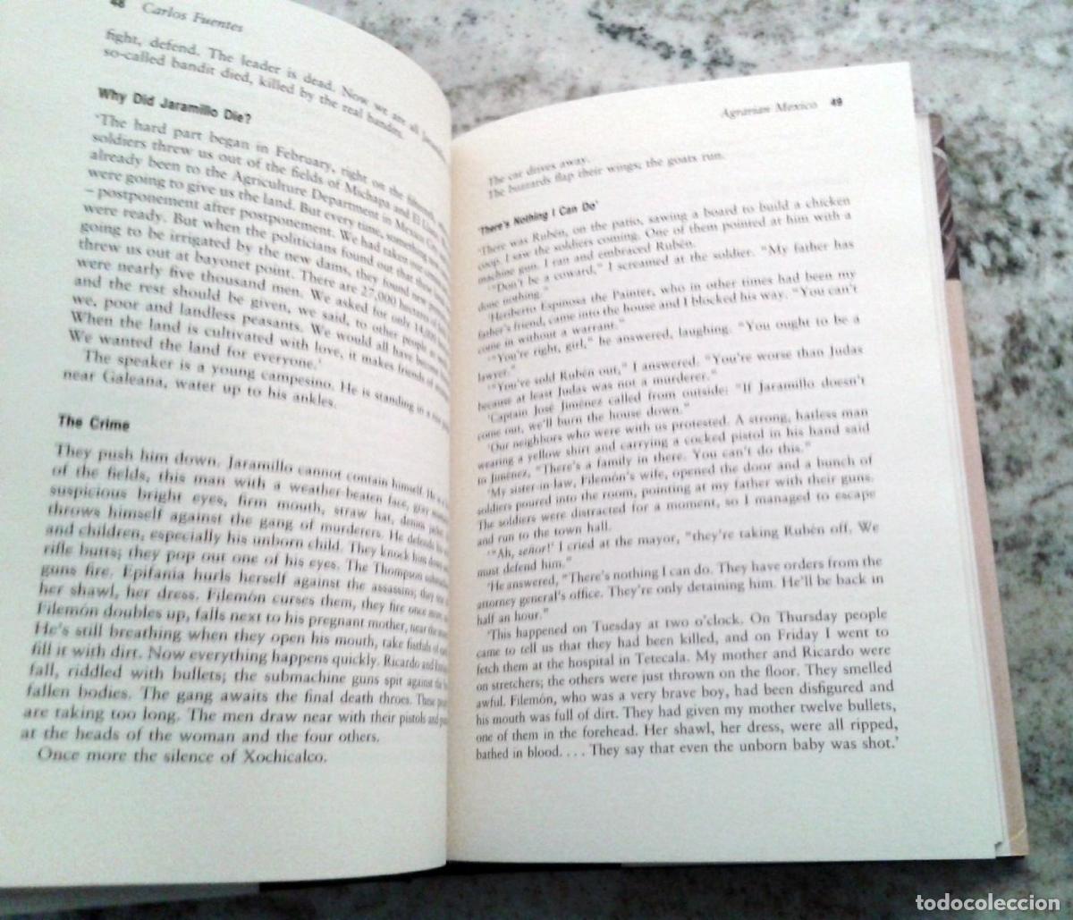 Libros: Carlos Fuentes - A NEW TIME FOR MEXICO - Foto 2