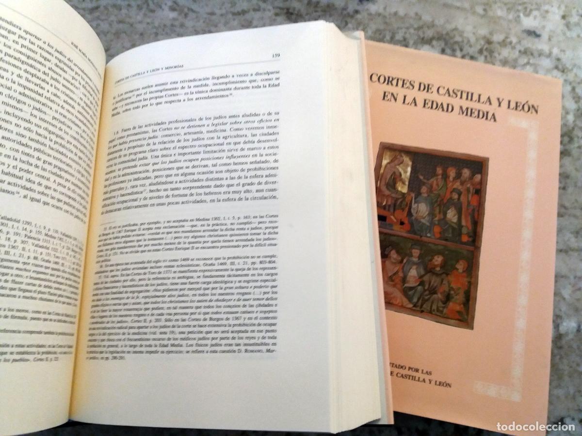 Libros: vvaa - LAS CORTES DE CASTILLA Y LEON EN LA EDAD MEDIA. I y II. - Foto 2