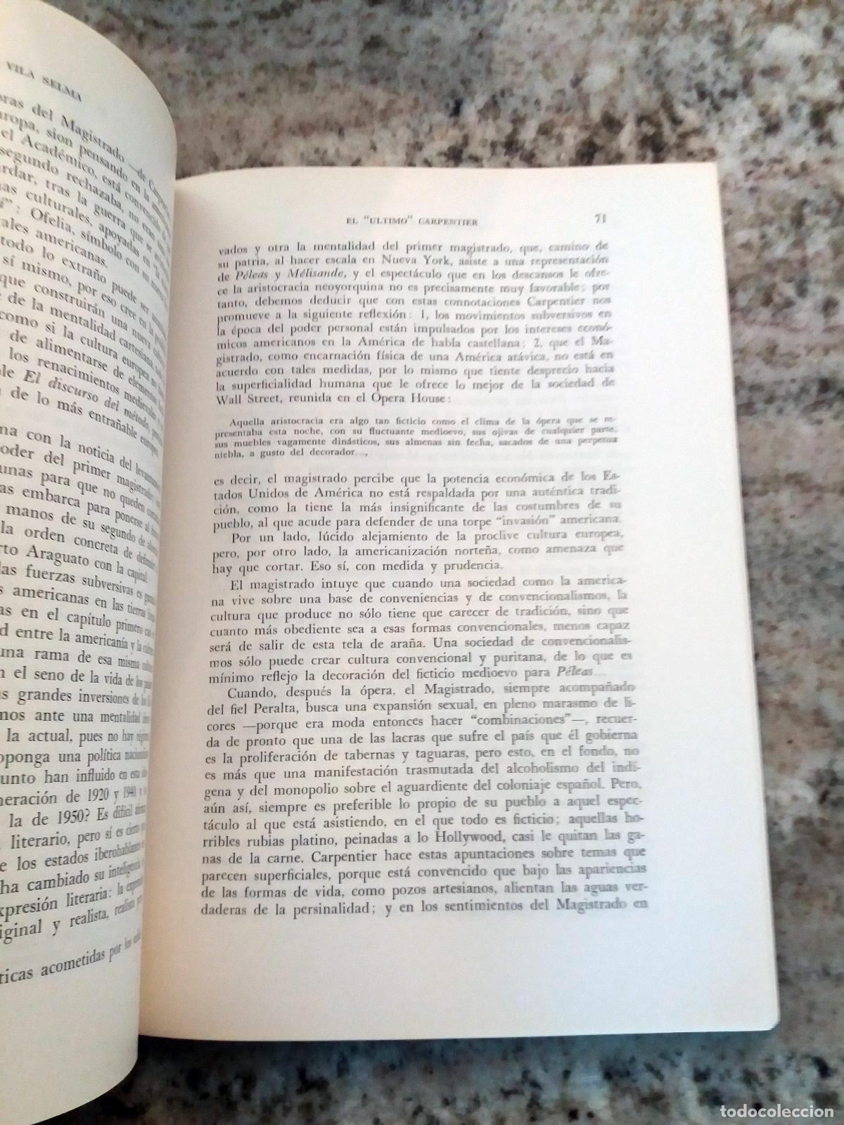 Libros: Jos&eacute; Vila Selma - EL ULTIMO CARPENTIER - Foto 3