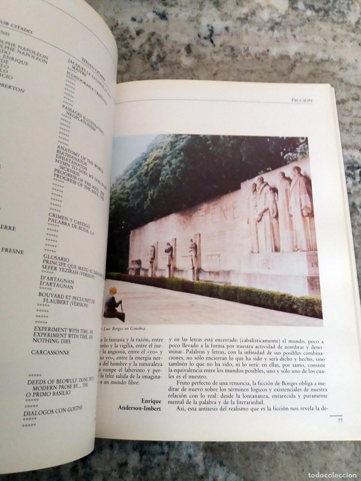 Libros: vvaa - BORGES. Cat&aacute;logo exposici&oacute;n - Foto 9