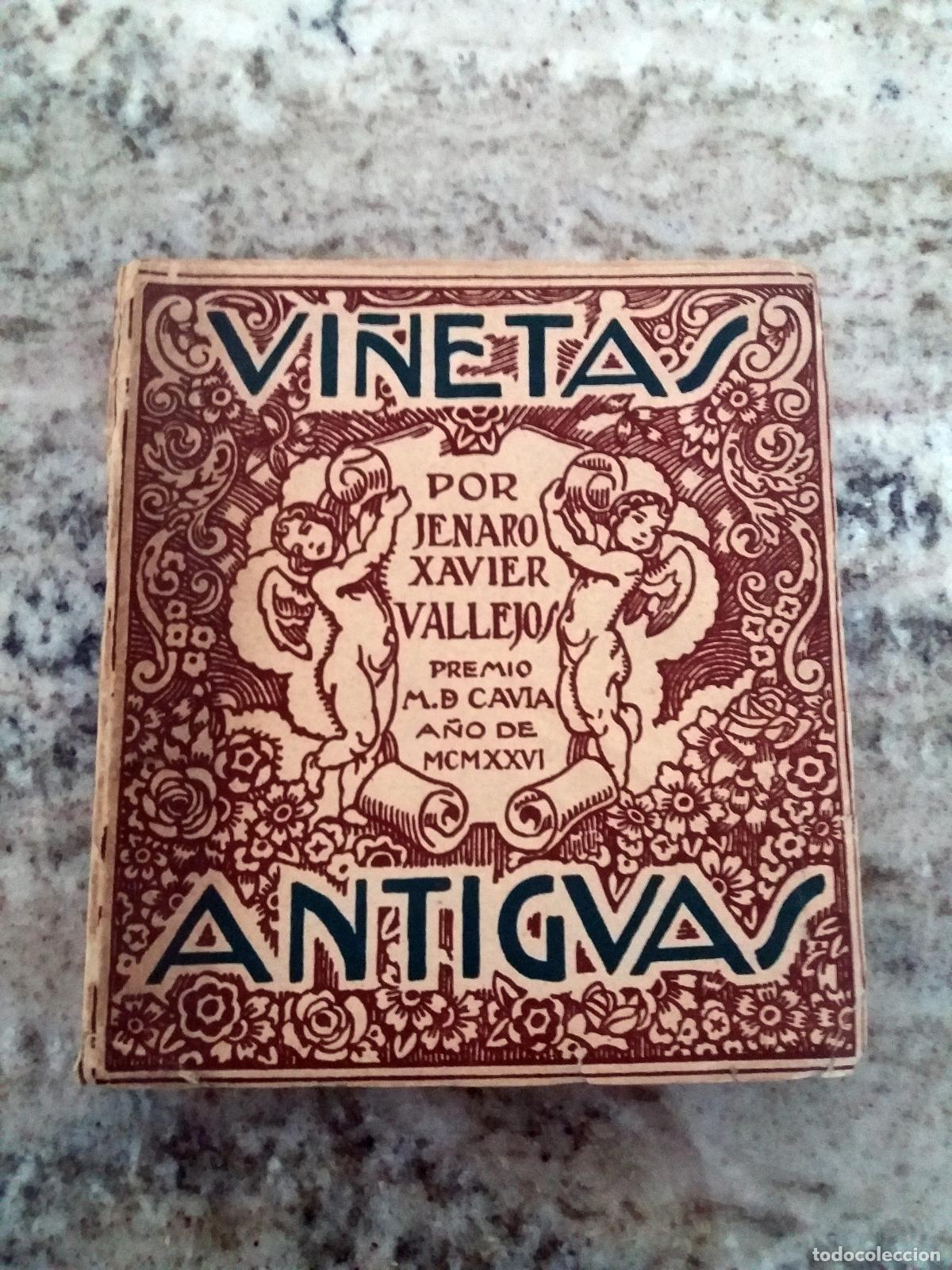 Libros: Jenaro Xavier Vallejos - VI&Ntilde;ETAS ANTIGUAS - Foto 1