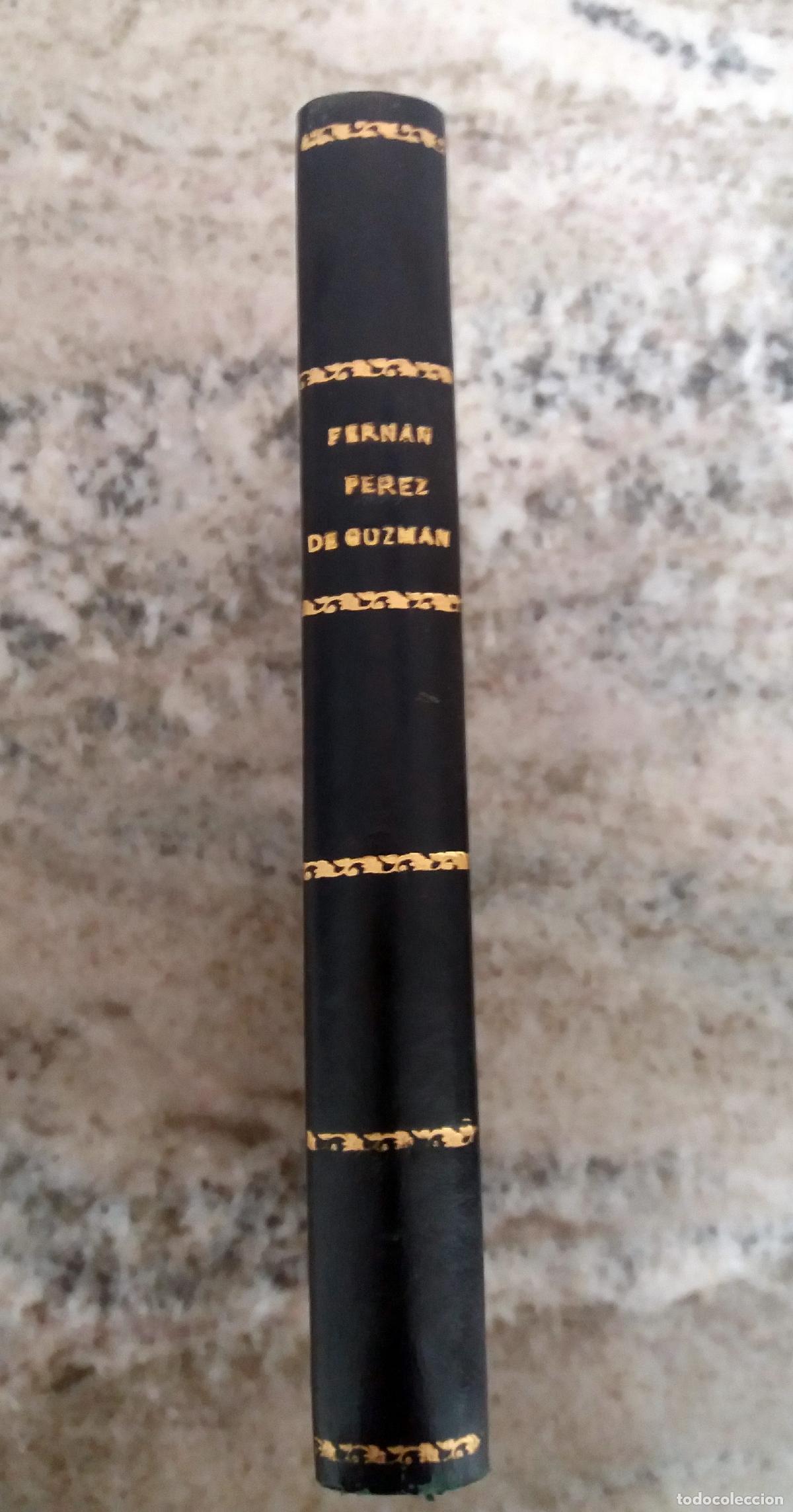 Libros: Fern&aacute;n P&eacute;rez de Guzm&aacute;n - GENERACIONES Y SEMBLANZAS - Foto 1