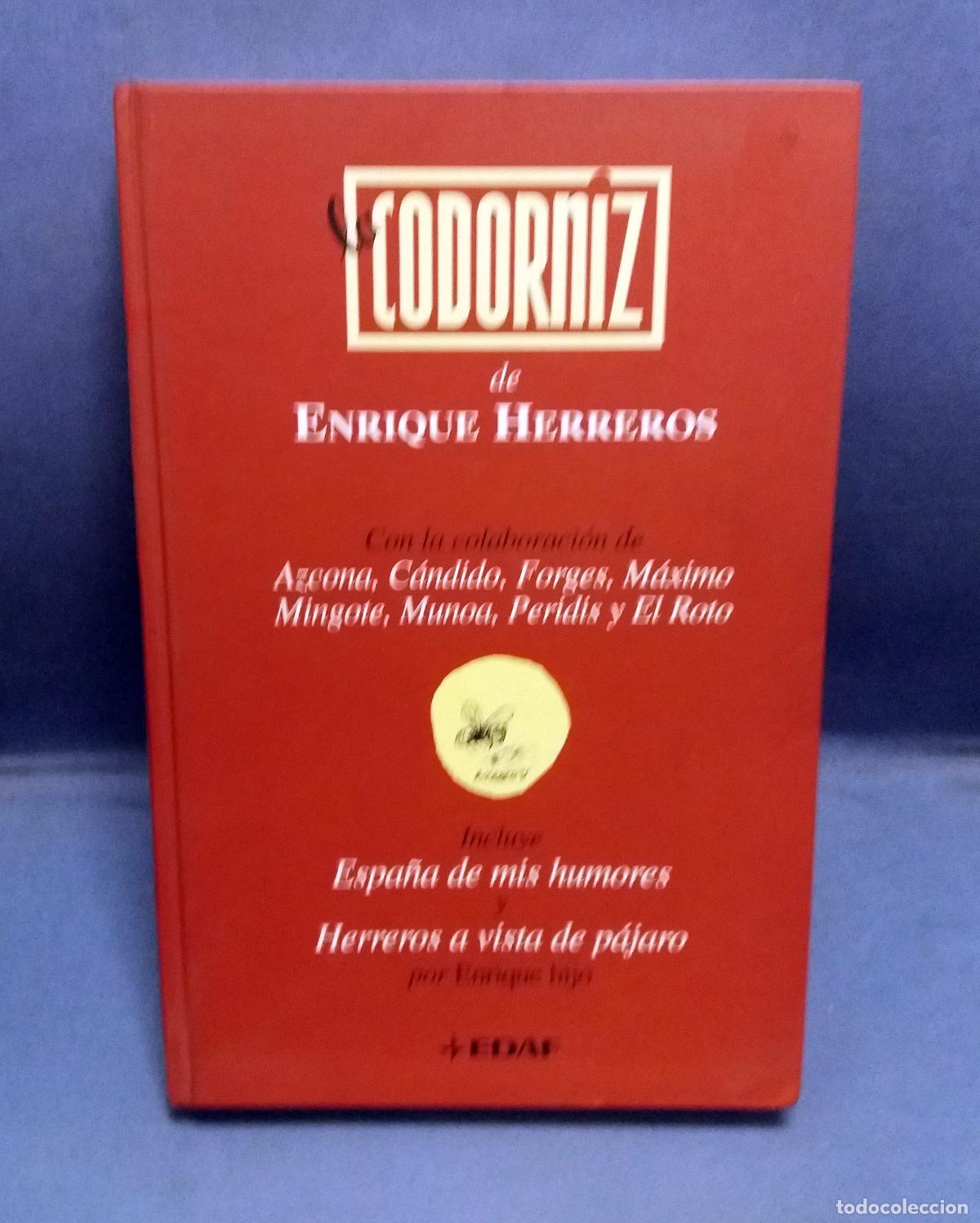 Libros: Herreros, Enrique - LA CODORNIZ DE ENRIQUE HERREROS - Foto 1