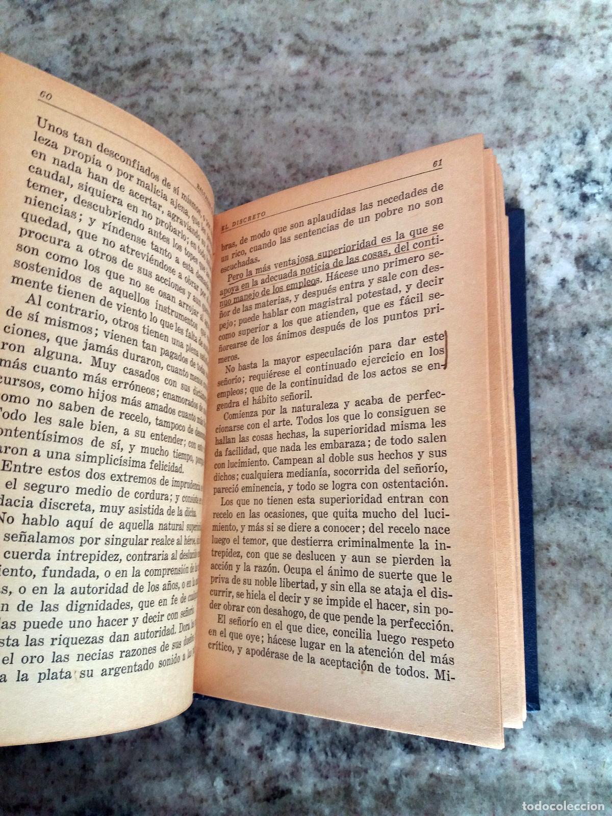 Libros: Baltasar Graci&aacute;n y Morales - EL HEROE. EL DISCRETO - Foto 7