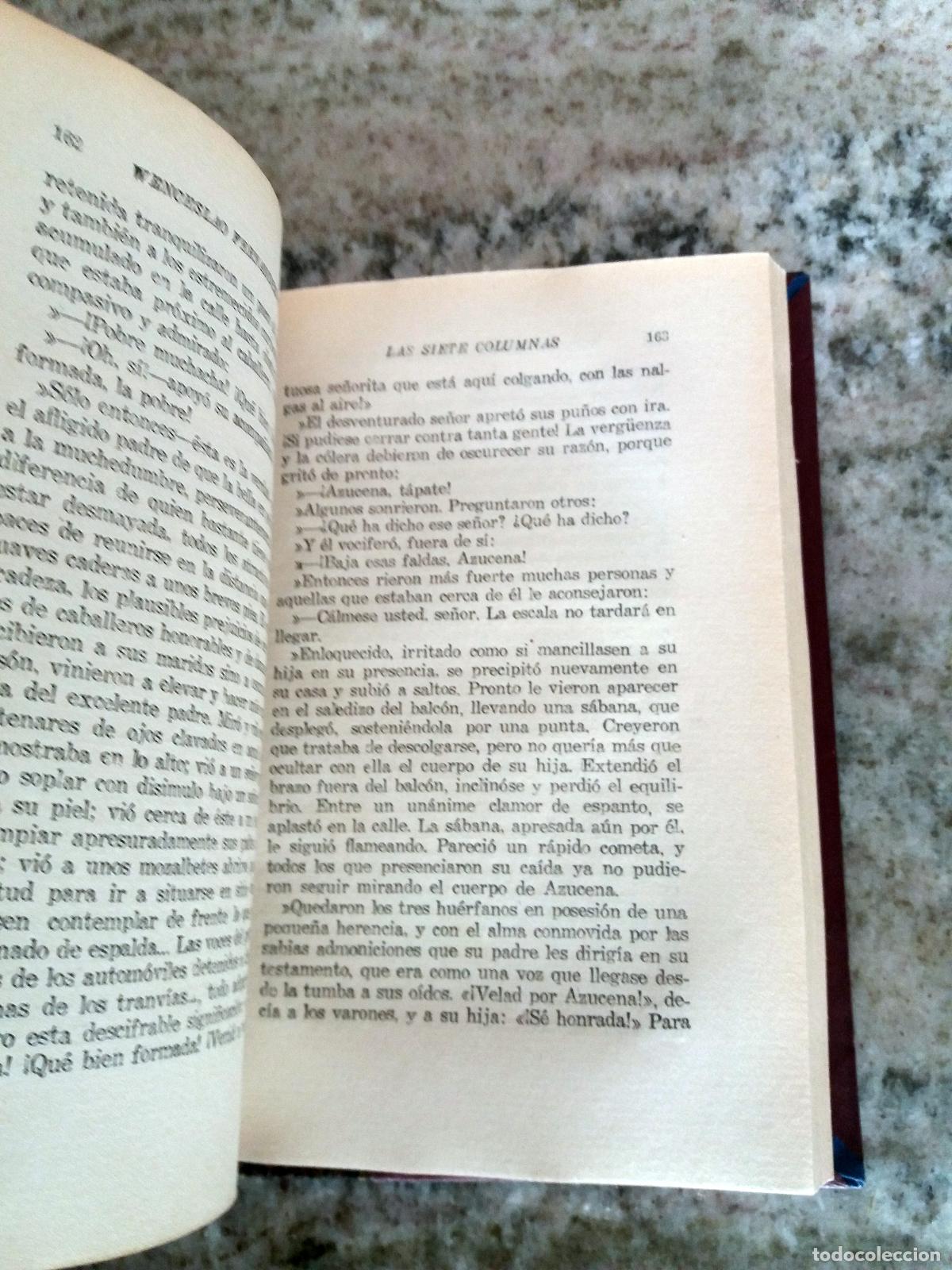 Libros: Wenceslao Fern&aacute;ndez-Fl&oacute;rez - LAS SIETE COLUMNAS - Foto 10
