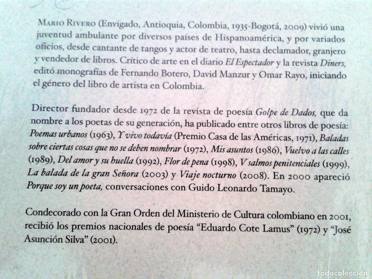 Libros: Mario Rivero - POESIA COMPLETA - Foto 2