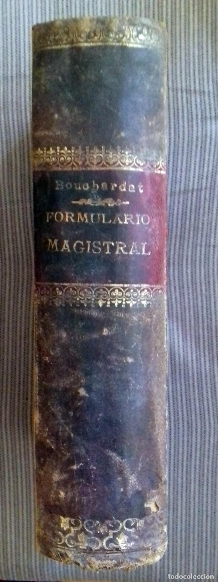 Libros: A. Bouchardat - NOVISIMO FORMULARIO MAGISTRAL - Foto 1