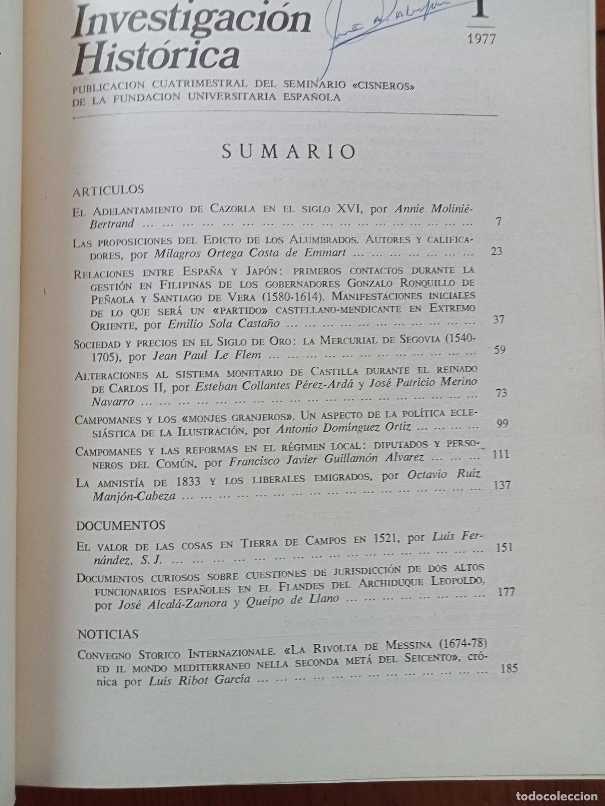 Libros: AA.VV. - CUADERNOS DE INVESTIGACION HISTORICA. N&ordm; 1 - Foto 13