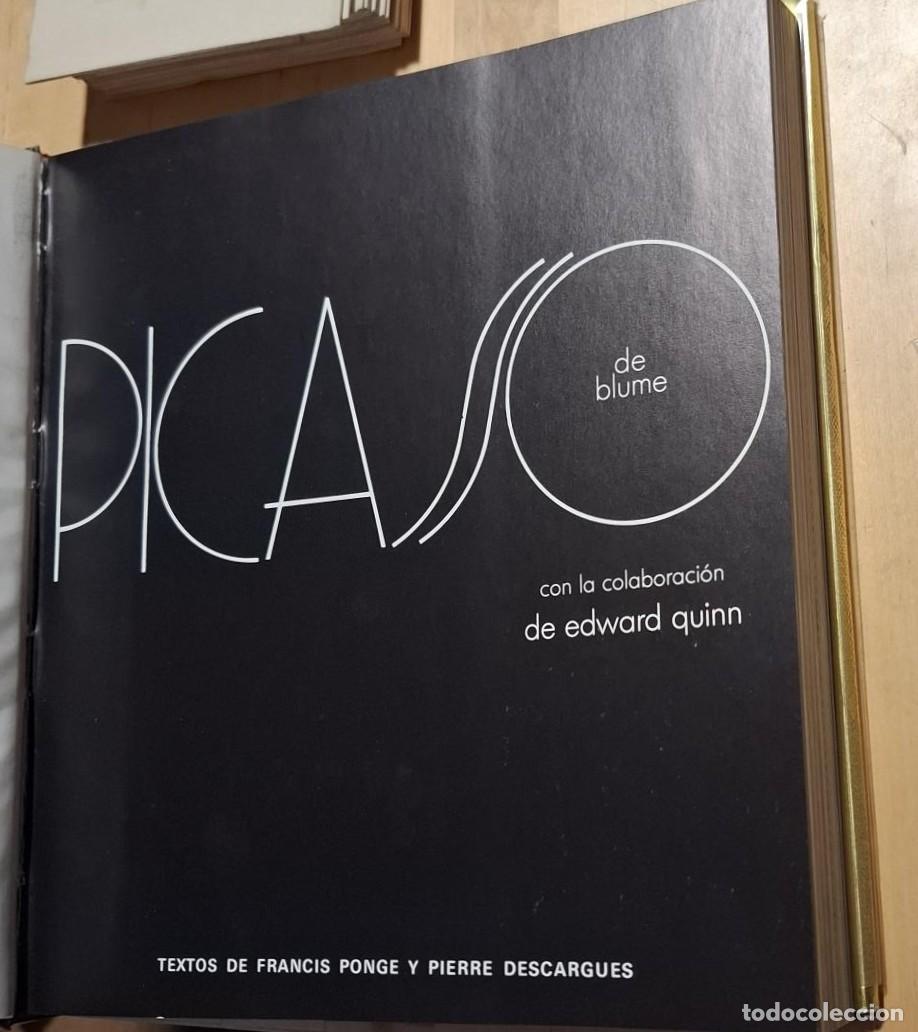 Libros: Francis Ponge y Pierre Descargues - PICASSO DE BLUME - Foto 11