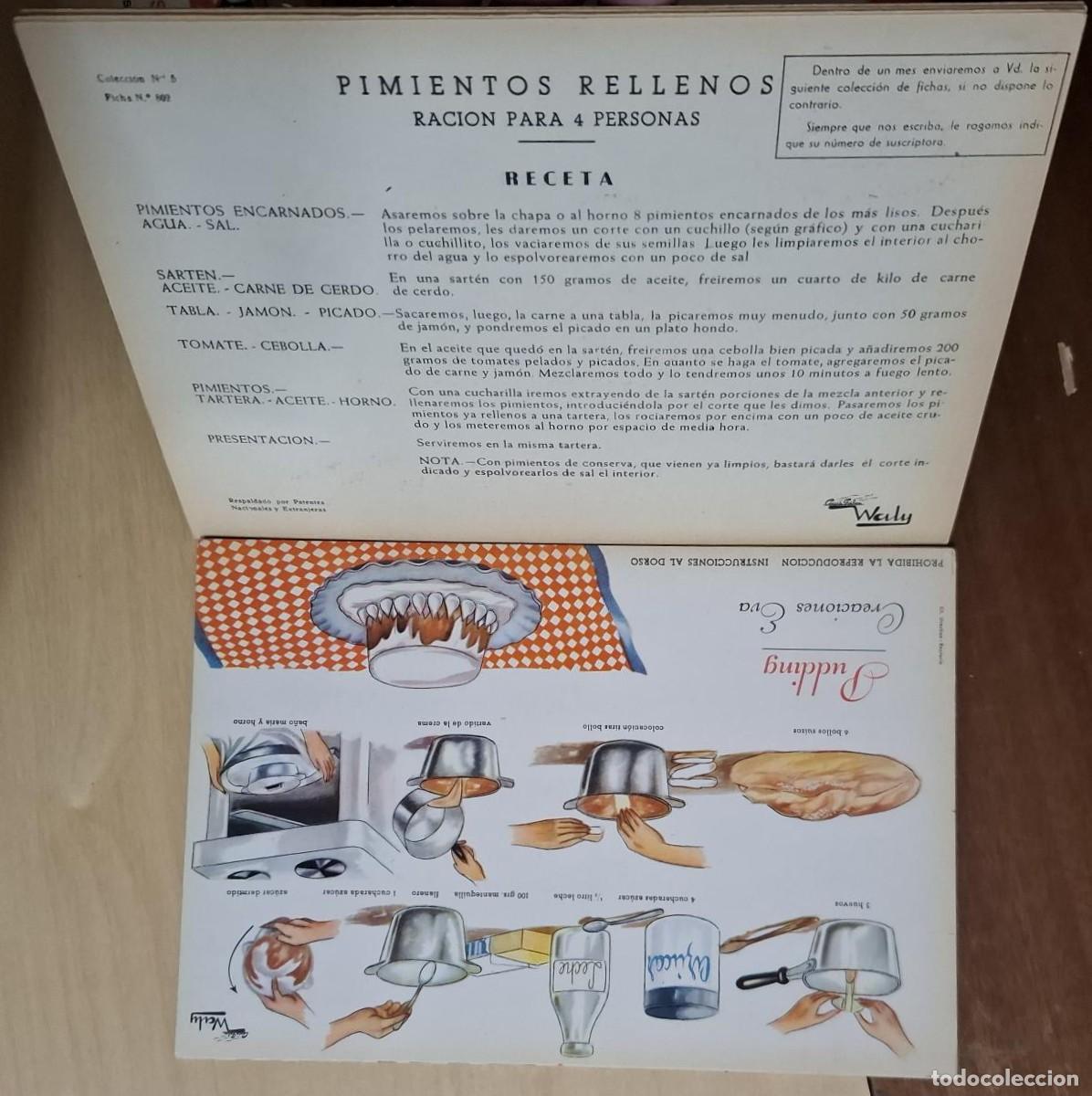 Libros: FICHAS DE COCINA WALY. COLECCI&Oacute;N T - Foto 2