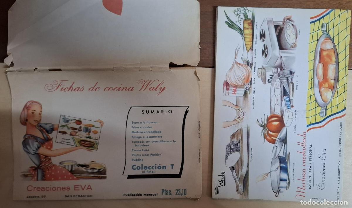 Libros: FICHAS DE COCINA WALY. COLECCI&Oacute;N T - Foto 1