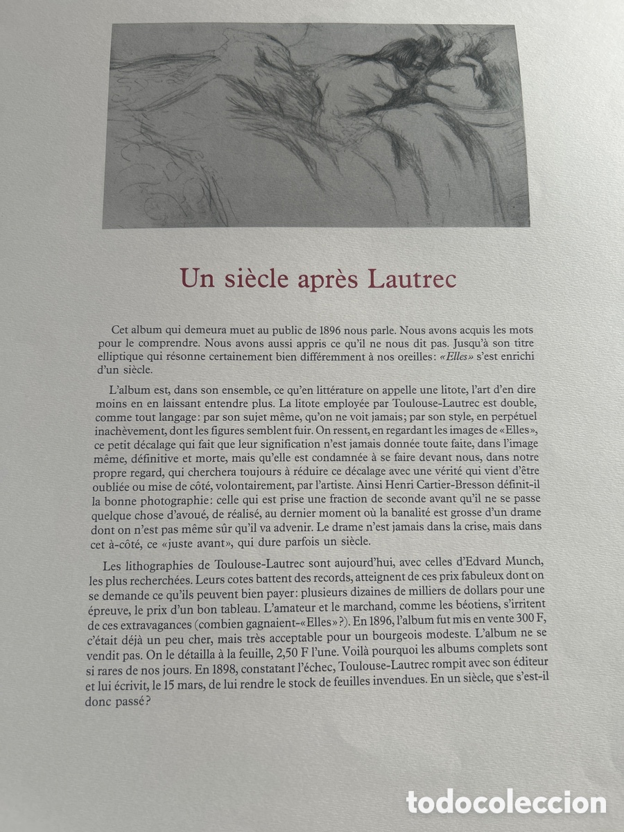 Libros: ELLES de Toulouse - Lautrec - Foto 2