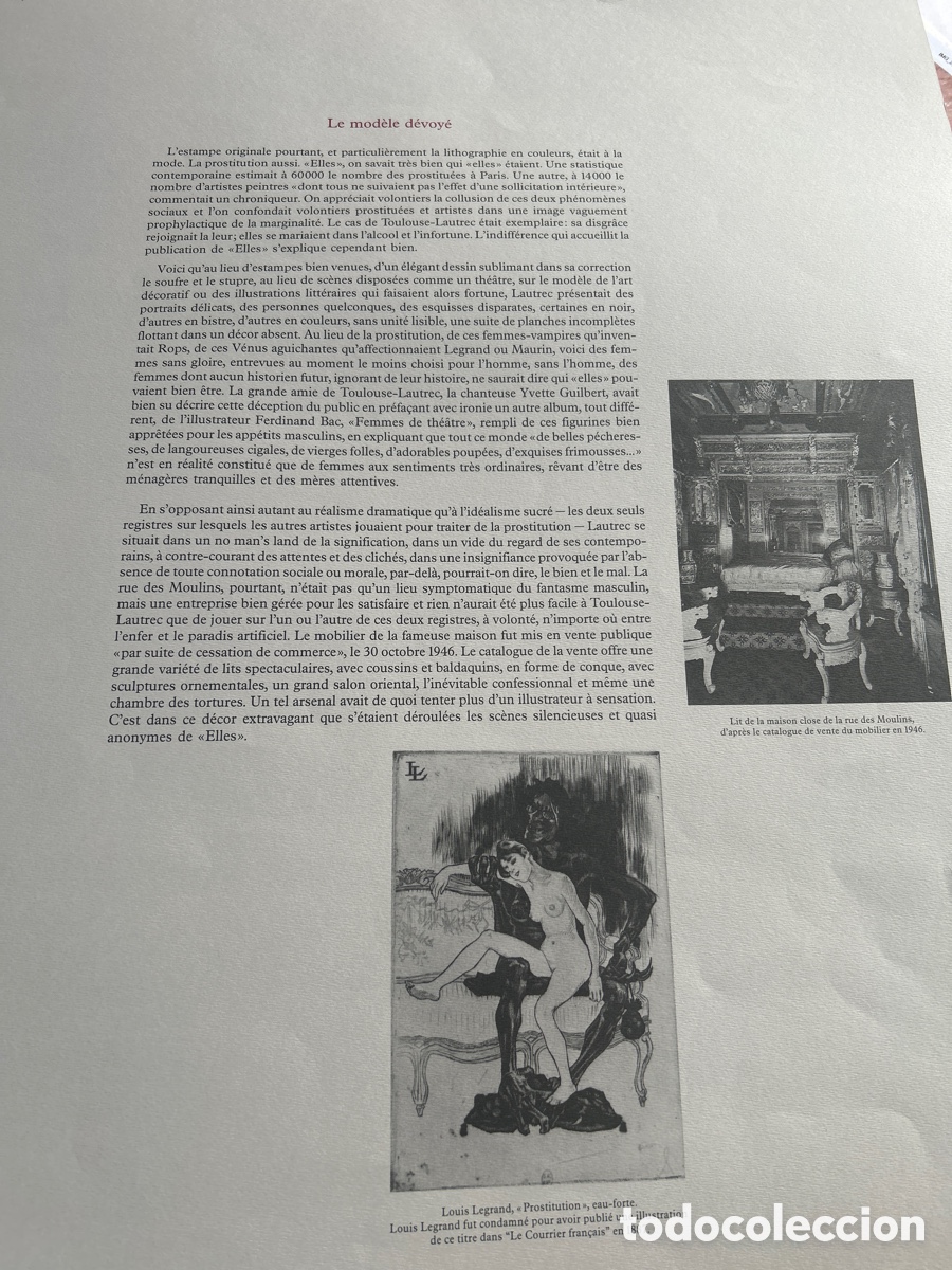 Libros: ELLES de Toulouse - Lautrec - Foto 4