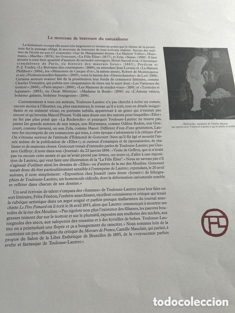 Libros: ELLES de Toulouse - Lautrec - Foto 6