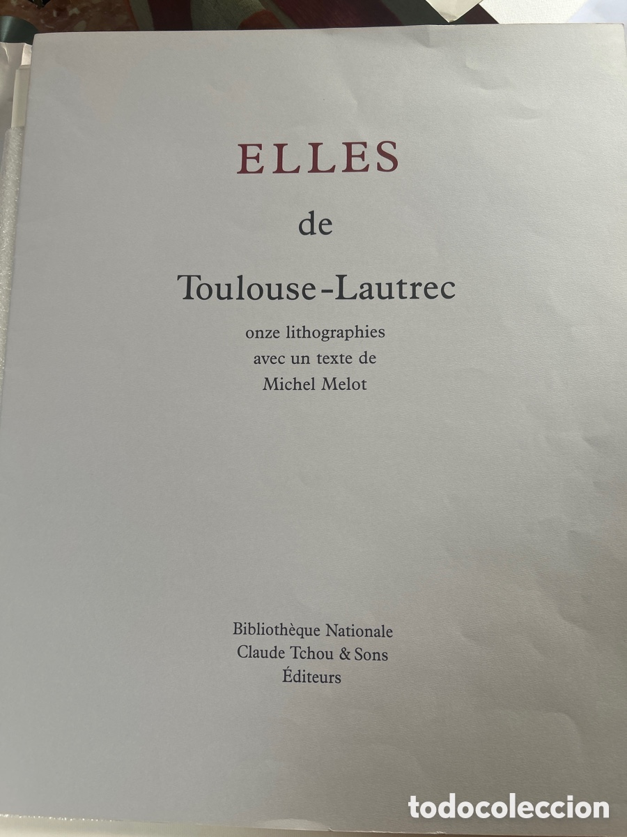 Libros: ELLES de Toulouse - Lautrec - Foto 1