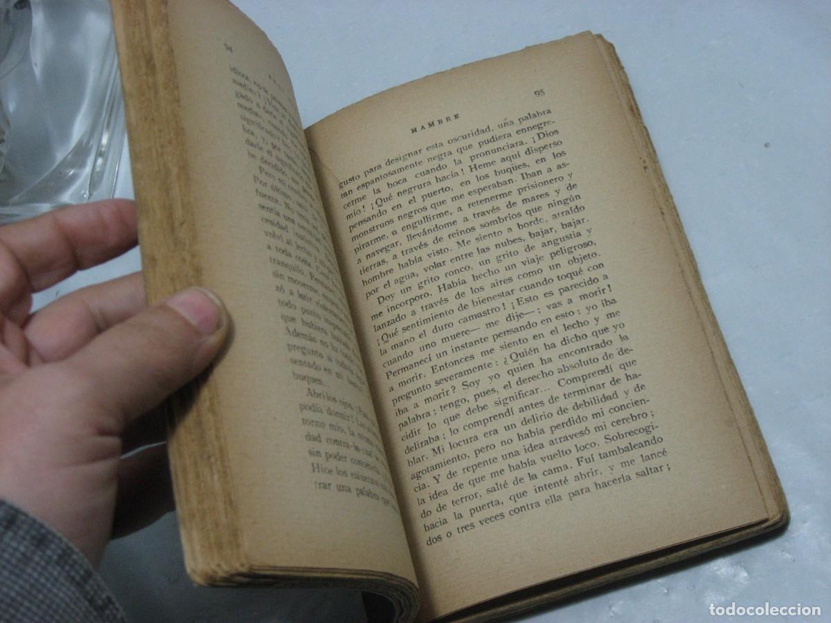 Libros: HAMBRE - Knut Hamsun - Foto 4