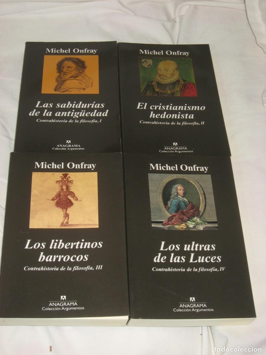 Libros: CONTRAHISTORIA DE LA FILOSOF&Iacute;A. 4 TOMOS - Michel Onfray - Foto 2