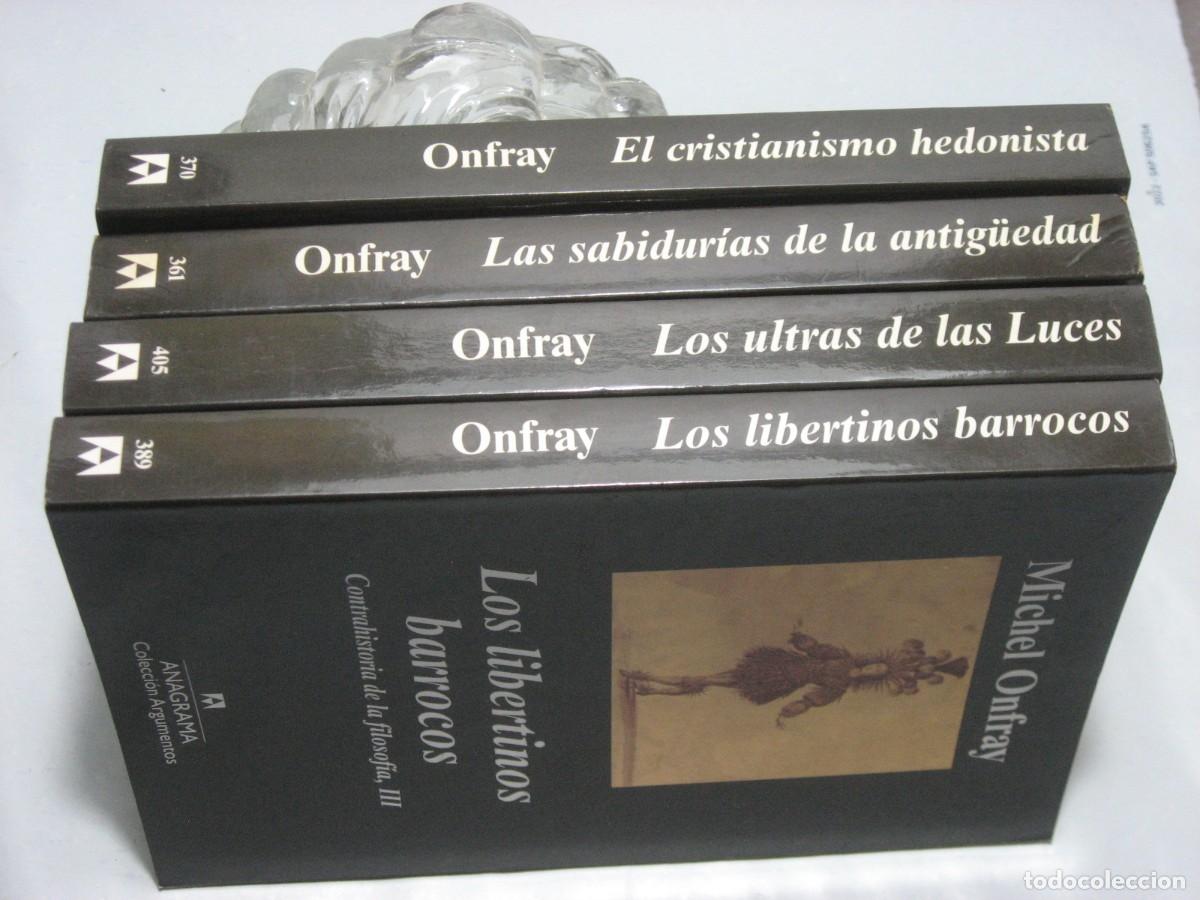 Libros: CONTRAHISTORIA DE LA FILOSOF&Iacute;A. 4 TOMOS - Michel Onfray - Foto 3