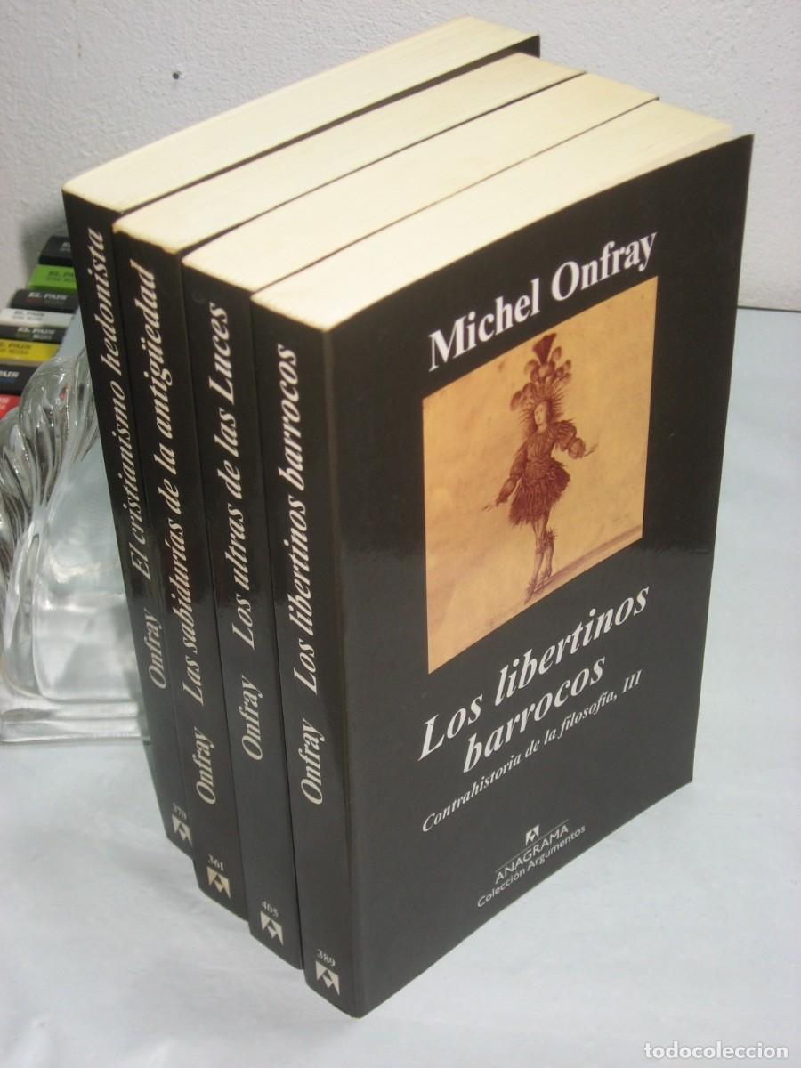 Libros: CONTRAHISTORIA DE LA FILOSOF&Iacute;A. 4 TOMOS - Michel Onfray - Foto 4