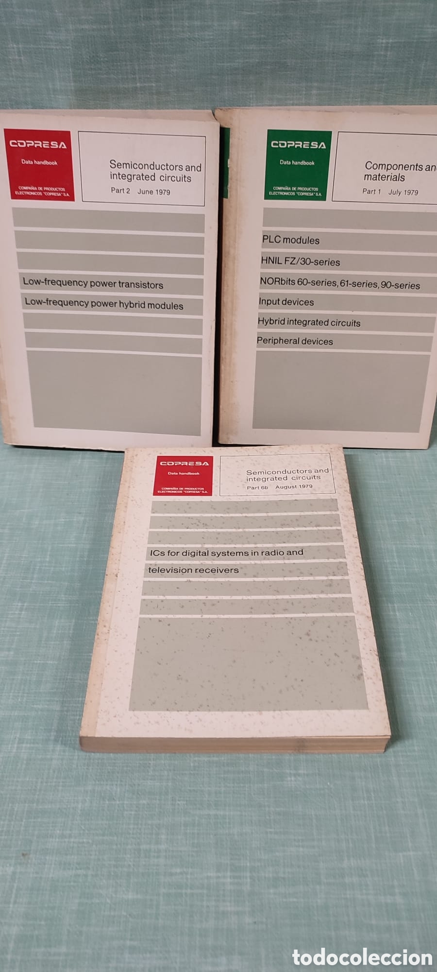Libros: Lote antiguos libros de electr&oacute;nica Copresa,.a&ntilde;os 70 - Foto 1