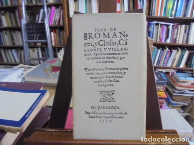 Libros: VV.AA - FLOR DE ROMANCES. Glosas, canciones y villancicos (Zaragoza 1578)
