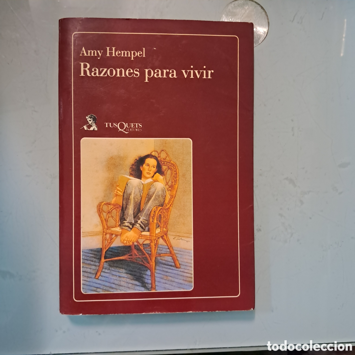 Libros: AMY HEMPEL RAZONES PARA VIVIR, TUSQUETS - Foto 1