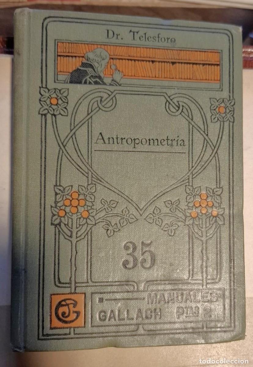 Libros: Telesforo de Aranzadi - ANTROPOMETR&Iacute;A - Foto 1