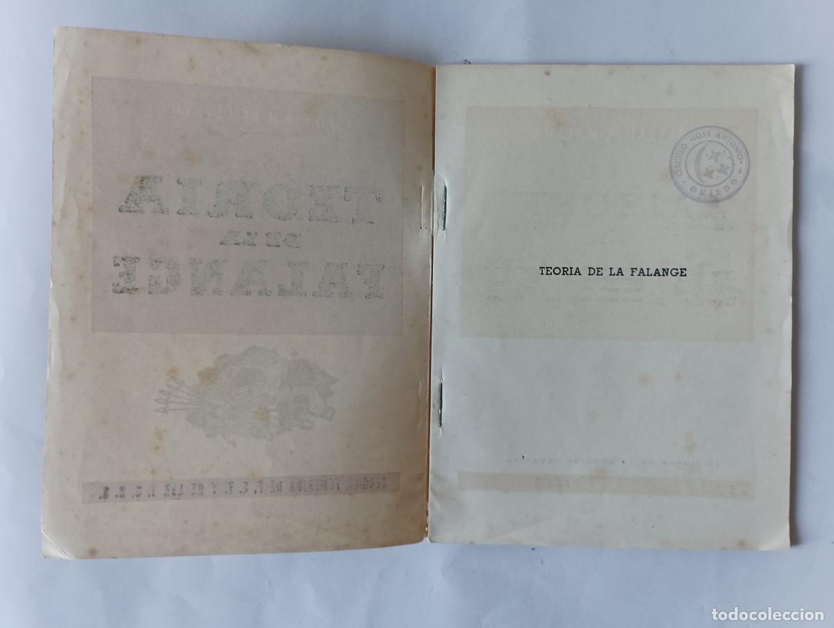 Libros: Lote dos libros Falange, a&ntilde;os 40. - Foto 4