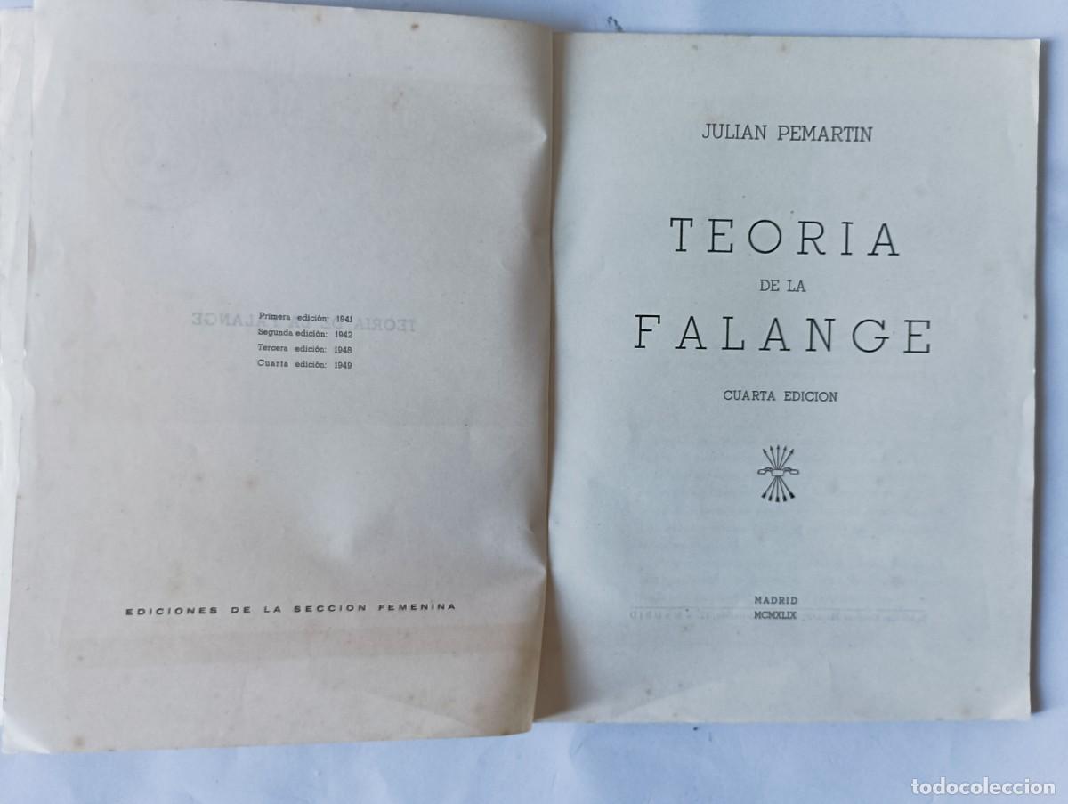 Libros: Lote dos libros Falange, a&ntilde;os 40. - Foto 5
