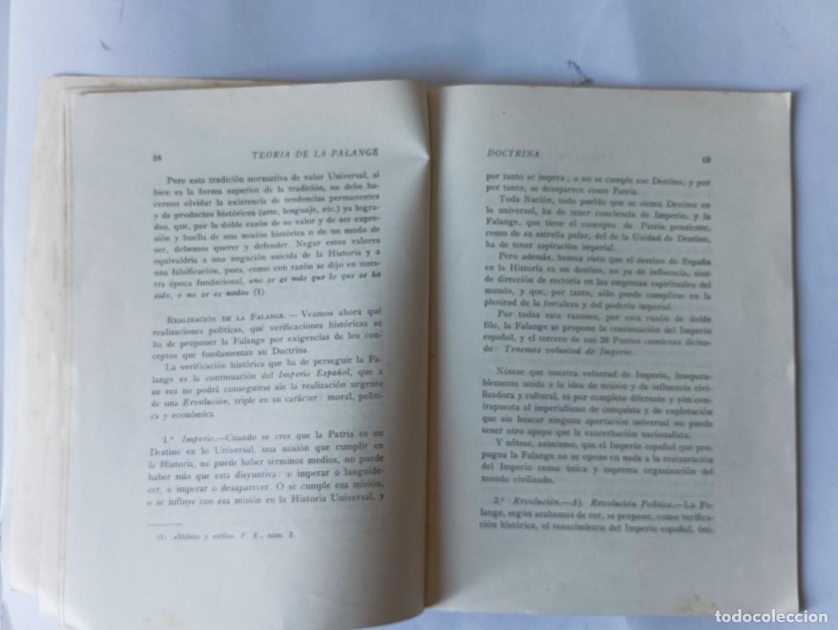Libros: Lote dos libros Falange, a&ntilde;os 40. - Foto 7